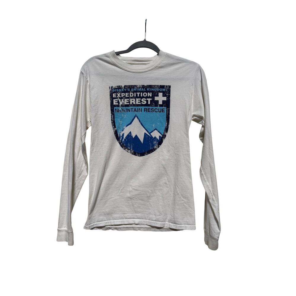 Disney Parks Shirt Mens Small Gray Long Sleeve Animal Kingdom